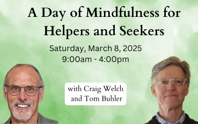 mindfulness retreat and spiritual retreat event cover at siena retreat center in racine, wisconsin