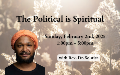 The Political Is Spiritual Program at Siena Retreat Center